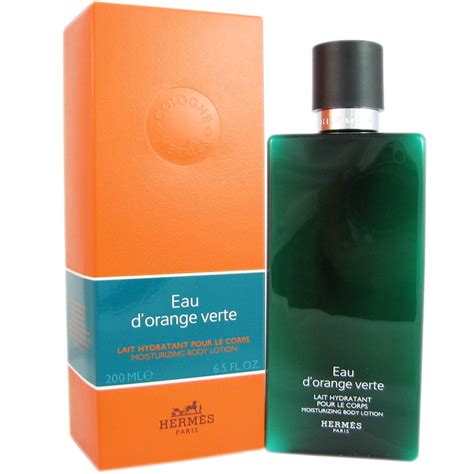 body lotion hermes orange vert|Hermes lotion price.